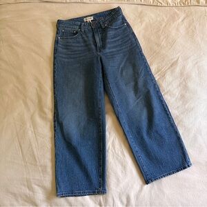 Madewell Curvy Perfect Vintage Wide Leg Crop